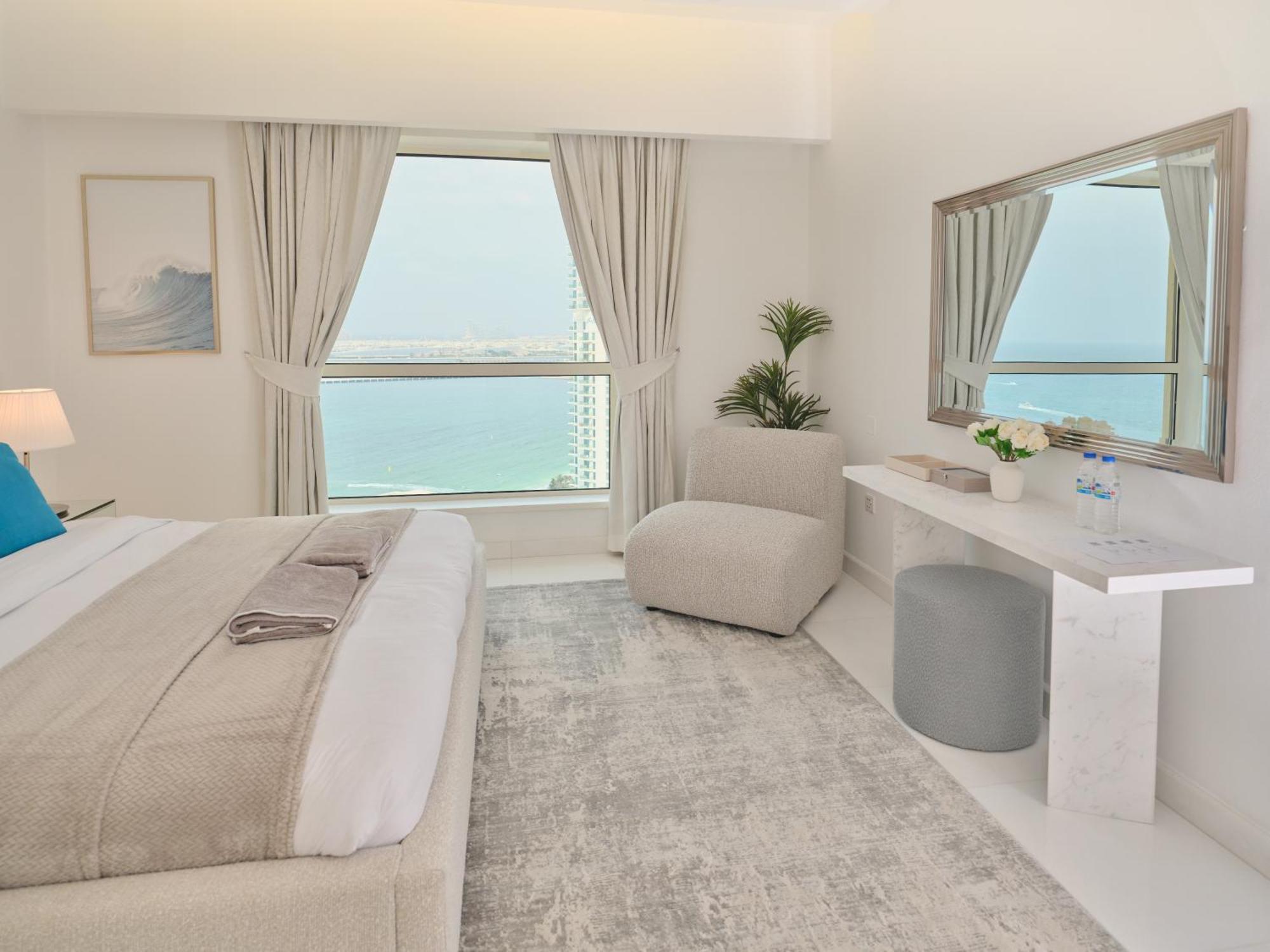 Jbr Beachfront Luxe Apartment All Rooms Sea Facing Дубай Екстер'єр фото